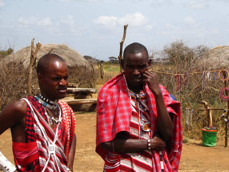 Tansania-0413-Maasai-Dorf